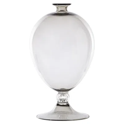 Pre-owned Venini Veronese 600.01 Glass Vase, Talpa & Crystal - Vittorio Zecchin - Damiani In Transparent