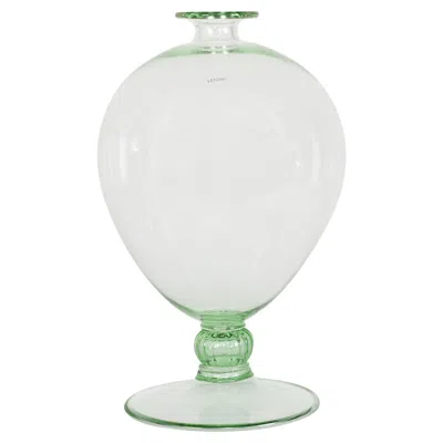Pre-owned Venini Veronese Vase By Vittorio Zecchin, Murano Glass, Signed 2008 In Transparent