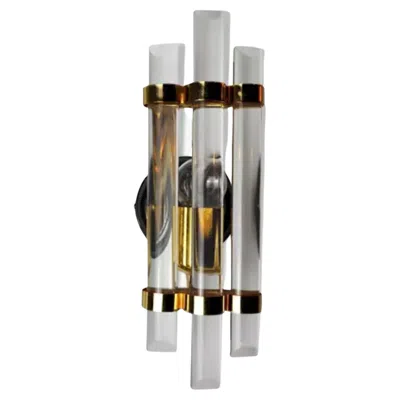 Pre-owned Venini Wall Lamp In Glass, Italy, 1970s In Transparent