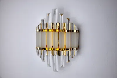Pre-owned Venini Wall Lamp  Italy 1970 In Brown