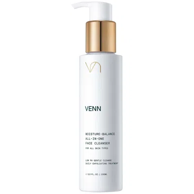 Venn Skincare Moisture-balance All-in-one Face Cleanser 150ml In Transparent
