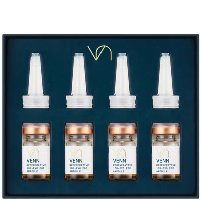 Venn Skincare Regenerative 10b-exo Egf Ampoule 5ml X 4ea In Transparent