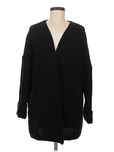 Pre-owned Venti6 Cardigan Sweater In Black