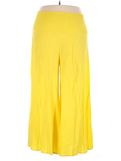 Pre-owned Venti6 Casual Pants In Yellow