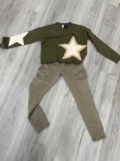 Venti6 Crinkle Jogger With Cargo Pocket In Mocha In Brown