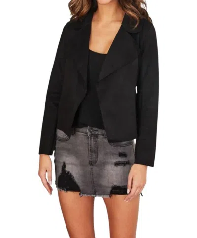 Venti6 Marcella Short Jacket In Black