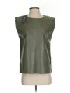 Venti6 Sleeveless Blouse In Green