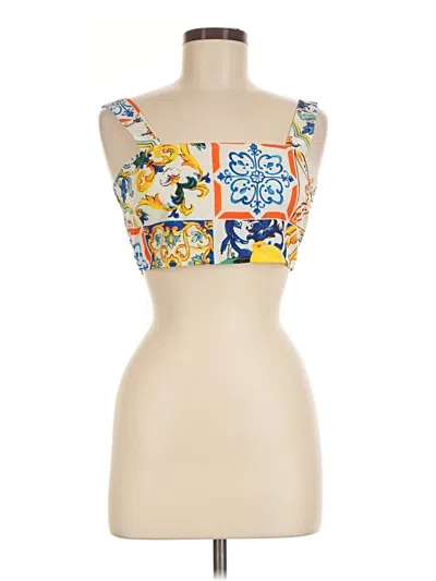 Pre-owned Venti6 Sleeveless Blouse In Yellow