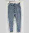 Venti6 Women's Antonella Crinkle Joggers In Denim Blue In Blue