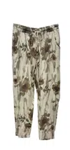 Venti6 Women's Rose Print Drawstring Joggers In Beige Floral In Multi