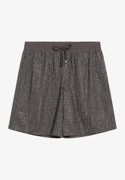 VENUJA ALL-OVER CRYSTALS SHORTS