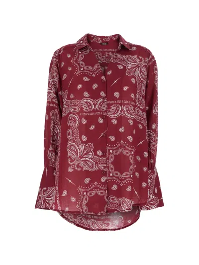 Venuja Bandana-print Shirt In Brown