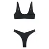 Venuja Timeless Cut Bikini In Black