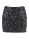 Venuja Swim Skirt Matt Microfiber With Texan Embellishments