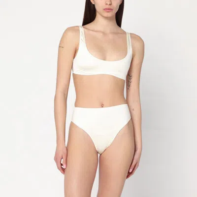 VENUJA VENUJA  BUTTER-COLOURED TWO-PIECE BIKINI