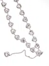 Venuja Metallic Rhinestoned Body Chain With Heart Shaped Pendant