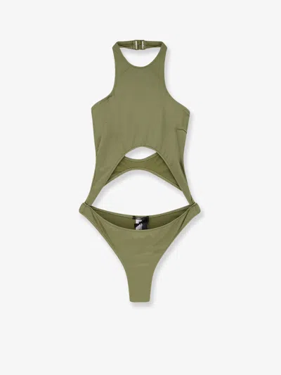 Venuja Nylon One-piece Swimsuit In Green