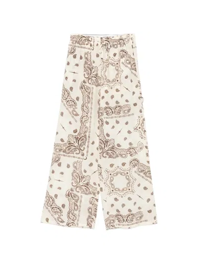 Venuja Paisley-print Drawstring Trousers In Multi