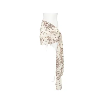Venuja Paisley-print Sarong In Neutral