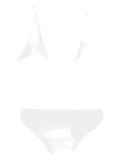 Venuja Scoop-neck Bikini In White