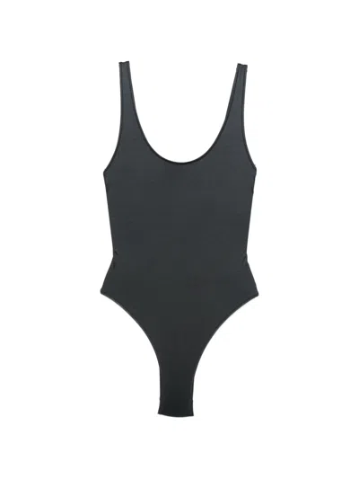 Venuja Scoop-neck Swimsuit In Black