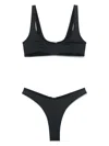 Venuja Timeless Cut Bikini In 黑色