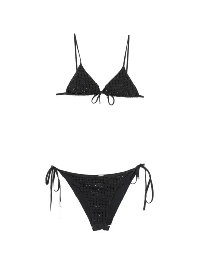 Venuja Tie-detail Bikini In Red