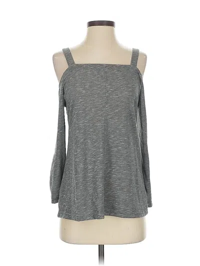 Pre-owned Venus 3/4 Sleeve T-shirt In Gray