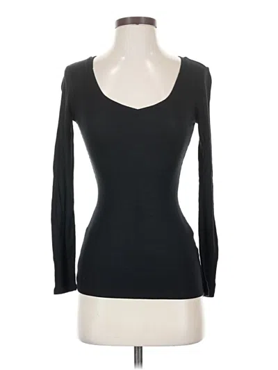 Pre-owned Venus 3/4 Sleeve T-shirt In Black