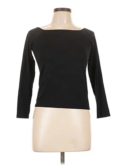 Pre-owned Venus 3/4 Sleeve T-shirt In Black