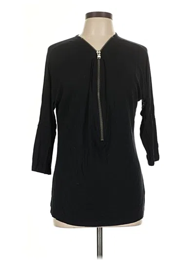 Pre-owned Venus 3/4 Sleeve T-shirt In Black