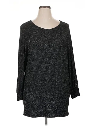 Pre-owned Venus 3/4 Sleeve T-shirt In Black