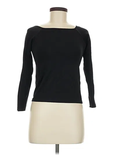 Pre-owned Venus 3/4 Sleeve T-shirt In Black