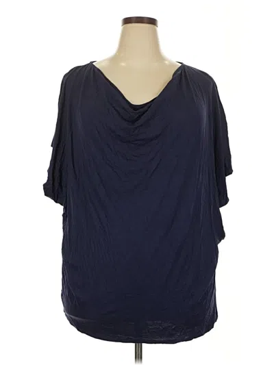 Pre-owned Venus 3/4 Sleeve T-shirt In Blue