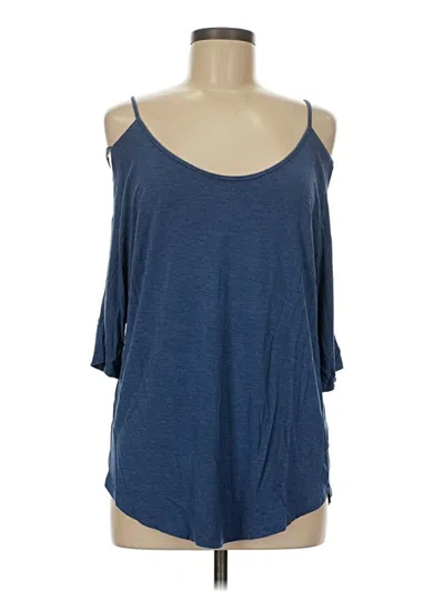 Pre-owned Venus 3/4 Sleeve T-shirt In Blue