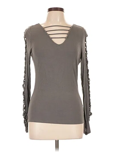 Pre-owned Venus 3/4 Sleeve T-shirt In Gray
