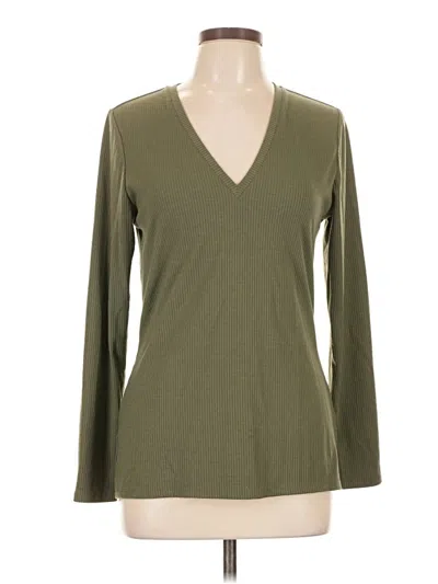 Pre-owned Venus 3/4 Sleeve T-shirt In Green