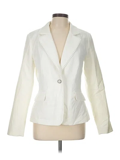 Pre-owned Venus Blazer Jacket In Ivory