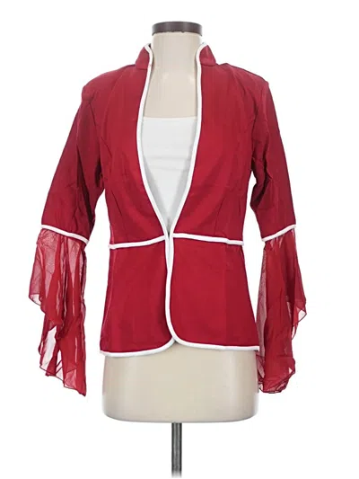 Pre-owned Venus Blazer Jacket In Red