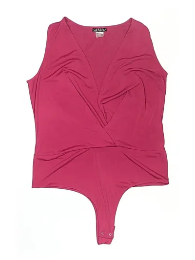 Pre-owned Venus Bodysuit In Burgundy