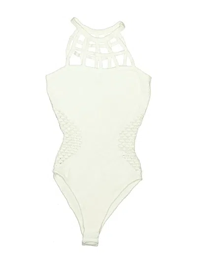 Pre-owned Venus Bodysuit In Ivory