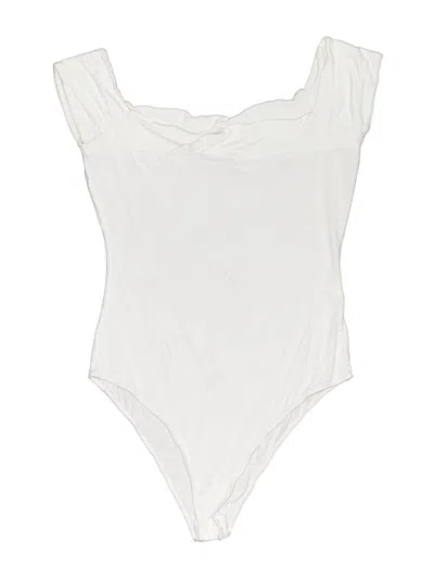 Pre-owned Venus Bodysuit In White