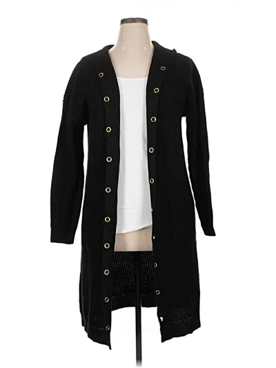 Pre-owned Venus Cardigan Sweater In Black