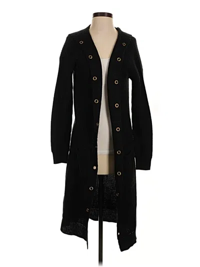 Pre-owned Venus Cardigan Sweater In Black