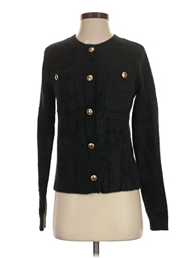 Pre-owned Venus Cardigan Sweater In Black