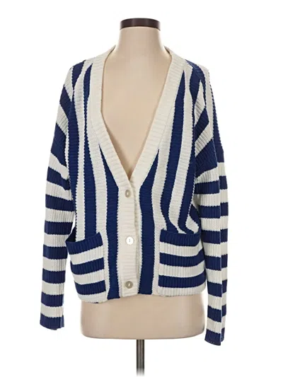Pre-owned Venus Cardigan Sweater In Blue