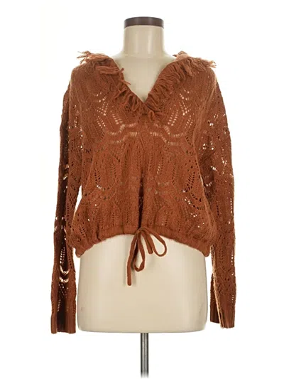 Pre-owned Venus Cardigan Sweater In Brown