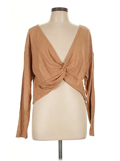 Pre-owned Venus Cardigan Sweater In Brown