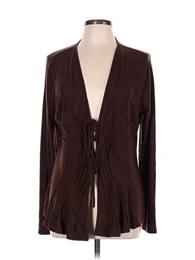 Pre-owned Venus Cardigan Sweater In Brown