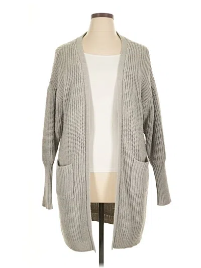 Pre-owned Venus Cardigan Sweater In Gray